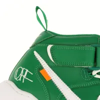 ナイキ×オフホワイト AIR FORCE 1 MID SP レザー ハイカット