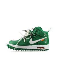 ナイキ×オフホワイト AIR FORCE 1 MID SP レザー ハイカット