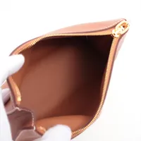 エルメス ジップアンゴー ヴォーエプソン ポーチ ゴールド ゴールド