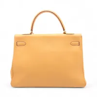 エルメス ケリー35 フィヨルド ナチュラル G金具 HERMES - エルメス ケリー35 フィヨルド ナチュラル G金具の通販