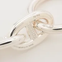 エルメス シェーヌダンクルMM ブレスレット 14コマ 925 53.2g