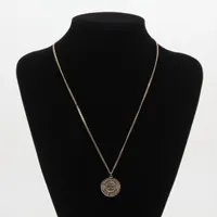 シャネル 31 RUE CAMBON A15C ネックレス GP ゴールド コイントップ