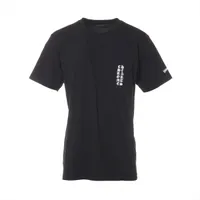 未使用美品【クロムハーツ】コットン半そでTシャツ Mサイズ クロムハーツ Tシャツ 半そで 白 ホワイト Mサイズ 白×黒 メンズ