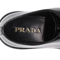 PRADA 正規品　ダイアパソン　レザーシューズ　2EG419 約26cm 新品 プラダ ダイアパソン レザー シューズ 7 メンズ ブラック 2EG419