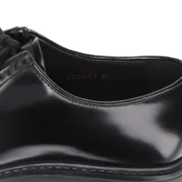 PRADA 正規品　ダイアパソン　レザーシューズ　2EG419 約26cm 新品 PRADA プラダ ダイアパソン オペークブラッシュドレザーシューズ