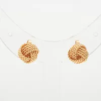 TIFFANY&Co. ティファニー　ツイストノット　YG ピアス　K18 コメ兵｜ティファニー ツイスト ノット ピアス｜ティファニー