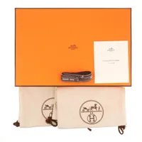 エルメス キュート レザー サンダル EU36 1/2 レディース