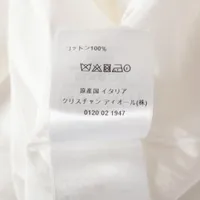 クリスチャンディオール コットン シャツ I40 レディース ホワイト