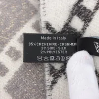 Chanel グレー ロゴ入り マフラー 楽天市場】シャネル マフラー（カラーグレー）（マフラー