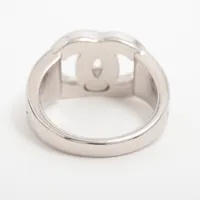 CHANEL ロゴ ストーン付きリング シャネル CHANEL リング ココマーク ラインストーン リング