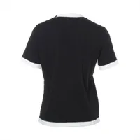 CHANEL ミニ Tシャツ トップス 36 ブラック s-l1200.jpg