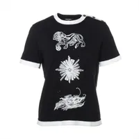 シャネル　半袖Tシャツ　正規品　ココマークボタン シャネル 半袖Tシャツ 正規品 ココマークボタン - メルカリ