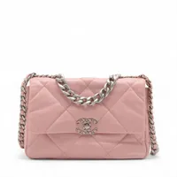 CHANEL★シャネル シャネル19 ラウンドチェーンピンク Aランク CHANEL （新品・未使用品）シャネル 19 ナインティーン