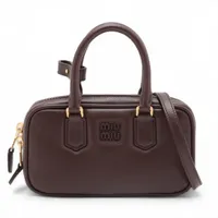 【2WAYで便利☆】ミュウミュウ レザー ハンドバッグ アルカディ 楽天市場】【ミュウミュウ】Miu Miu アルカディ マテラッセ