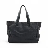OLD CHANEL トラベルライン　ナイロン　トートバック　ポーチ付き cd42aefdfd168515b98cdddab56a4b