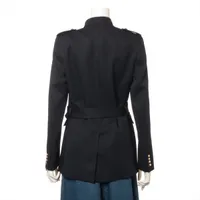 セリーヌ エディ期 ウール ジャケット 34 レディース ブラック