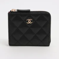 CHANEL シャネル キャビアスキン L字ファスナー AP3999 CHANEL [正規ラッピング済] シャネル ジップ カードケース