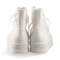 CELINE ホワイト ハイカットスニーカー　38 セリーヌ　dior ヴィトン VIP特価!【直営店買付】CELINE TRIOMPHE ハイカット スニーカー