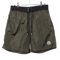 モンクレール BOXER MARE 24年 ナイロン ショートパンツ S