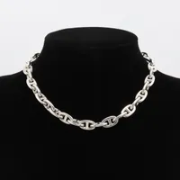 HERMES シェーヌダンクル美品　9コマ　高島屋購入正規品 HERMES エルメス ネックレス シェーヌダンクルMM 36コマ 925