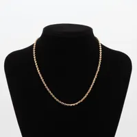 ホーセンブース オープンリンク ネックレス 18K 35.6g 6Pダイヤ