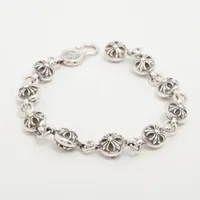 CHROMEHEARTS クロスボールブレスレット　インボイス付属 CHROME HEARTS クロムハーツ（原本有） 国内正規品 インボイス