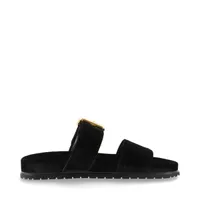 【極美品】プラダ ベルベット スライドサンダル 三角ロゴ 36 1/2 楽天市場】PRADA(プラダ) サイズ:36 ベルベットトライアングル