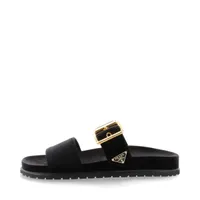 【新品】PRADA ブラック レザーサンダル 2X3081 付属品完備 正規品 新品】PRADA ブラック レザーサンダル 2X3081 付属品完備 正規品
