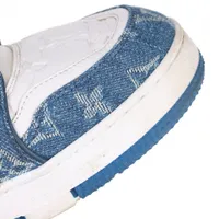 ヴィトン LVトレイナーライン 24年 デニム スニーカー 7 メンズ