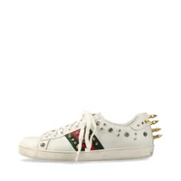 美品✨　グッチ　エース　シェリーライン　スター　スニーカー　25.5cm程度　星 GUCCI - グッチ GUCCI スニーカー エース シェリーライン ビー