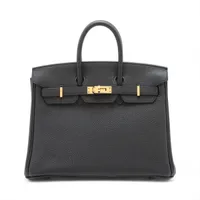 エルメス バーキン30 ルトゥルネ トゴ ブラック ゴールド金具 B