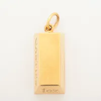 カルティエ インゴット ネックレストップ 750(YG) 30.9g 1OZ A3742514