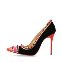 【大特価】クリスチャンルブタン　スエードスパイクパンプス 美品！ Christian Louboutin 極美品☆クリスチャンルブタン スパイク