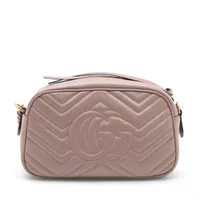 グッチ GGマーモント レザー バックパック GUCCI】グッチ『GGマーモント スモールレザー トップハンドル