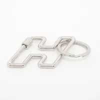 エルメス Hトゥスピード キーリング メタル シルバー A3743312