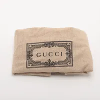 グッチ GGスプリーム パドロックスモール PVCxレザー チェーン
