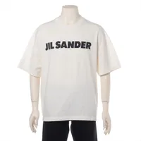 関税送料込★Jil Sanderオフホワイトコットン＆カシミヤ Tシャツ Jil Sander ロゴ Tシャツ | ホワイト | FARFETCH JP