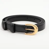 CELINE ベルト90 セリーヌ ベルト 90 GP×革 ブラック AP117032｜中古ブランド品