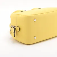 ボナベンチュラ アヴァ レザー 2WAYショルダーバッグ イエロー