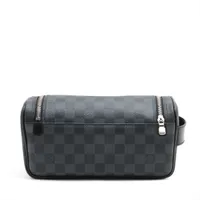 ［美品］ルイヴィトン N47625 ダミエグラフィット トワレポーチ LOUIS VUITTON】ルイヴィトン『ダミエ グラフィット トワレ