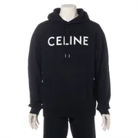 【ヴィンテージ】Rank:A☆Celine L BLACK コットン パーカー セリーヌ コットン パーカー XL ブラック ABランクの買取参考