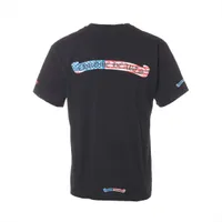 クロムハーツ MATTY BOY AMERICA マティボーイ Tシャツ 星条旗 クロムハーツ マッティボーイ Tシャツ コットン ブラック サイズ