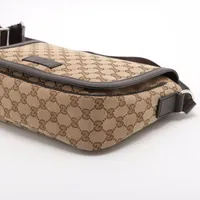 美品 グッチ ボディバッグ ショルダーバッグ GGキャンバス レザー ブラウン Amazon | [グッチ]アウトレット ボディーバッグ GGキャンバス