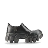 バレンシアガ　BALENCIAGA ブルドーザー　レザー　ショートブーツ 36 バレンシアガBALENCIAGA ブルドーザーレザーショートブーツ 36