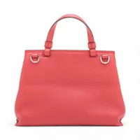 グッチ バンブー デイリー レザー 2WAYハンドバッグ レッド