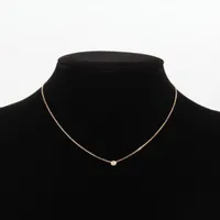 カルティエ ダムール SM ダイヤ ネックレス K18WG 750 2125 カルティエ ダムール SM ダイヤ ネックレス K18WG 750 2125