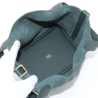 HERMES ピコタンロック MM ヴェールマングローブ トートバッグ エルメス ピコタンロック PM ヴェールマングローブ トリヨン