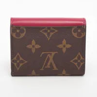 ヴィトン モノグラム ポルトフォイユゾエ M62932 フューシャ