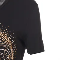 新品未使用品 ヴェルサーチ Tシャツ メデューサ　ライトストーン 新品未使用 VERSACE ヴェルサーチ メデューサTシャツ L - メルカリ