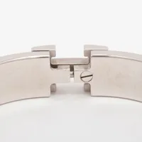 新品未使用 エルメス クリックHH シルバー×クレ（内周17.5cm） HERMES - 【箱・布袋あり】HERMES エルメス クリックH PM 腕周り